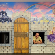 Painted Mural, Kid's Room Mural, Residential Mural.