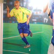 Painted Mural, Sports mural, Man Cave Mural, Residential Mural.